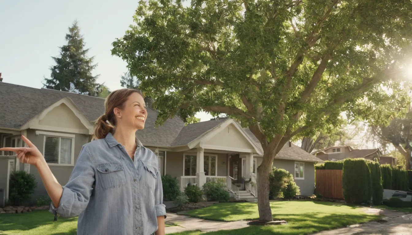 A homeowner talking with a local tree provider in the San Rafael area